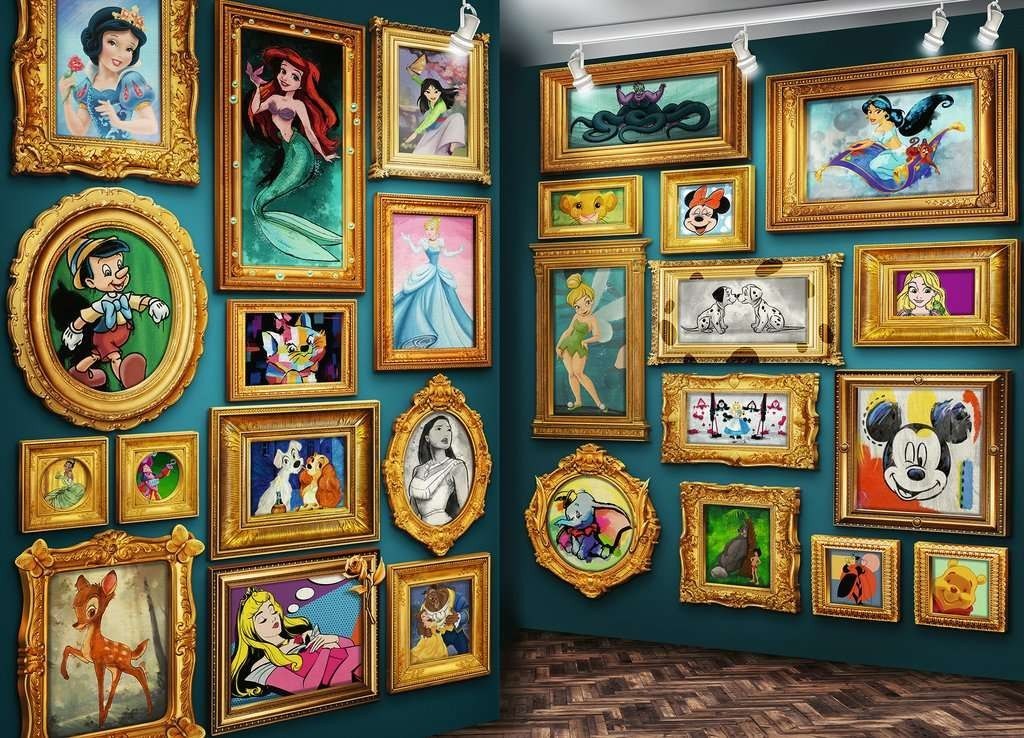 Puzzle 9000 pièces Musée des personnages Disney